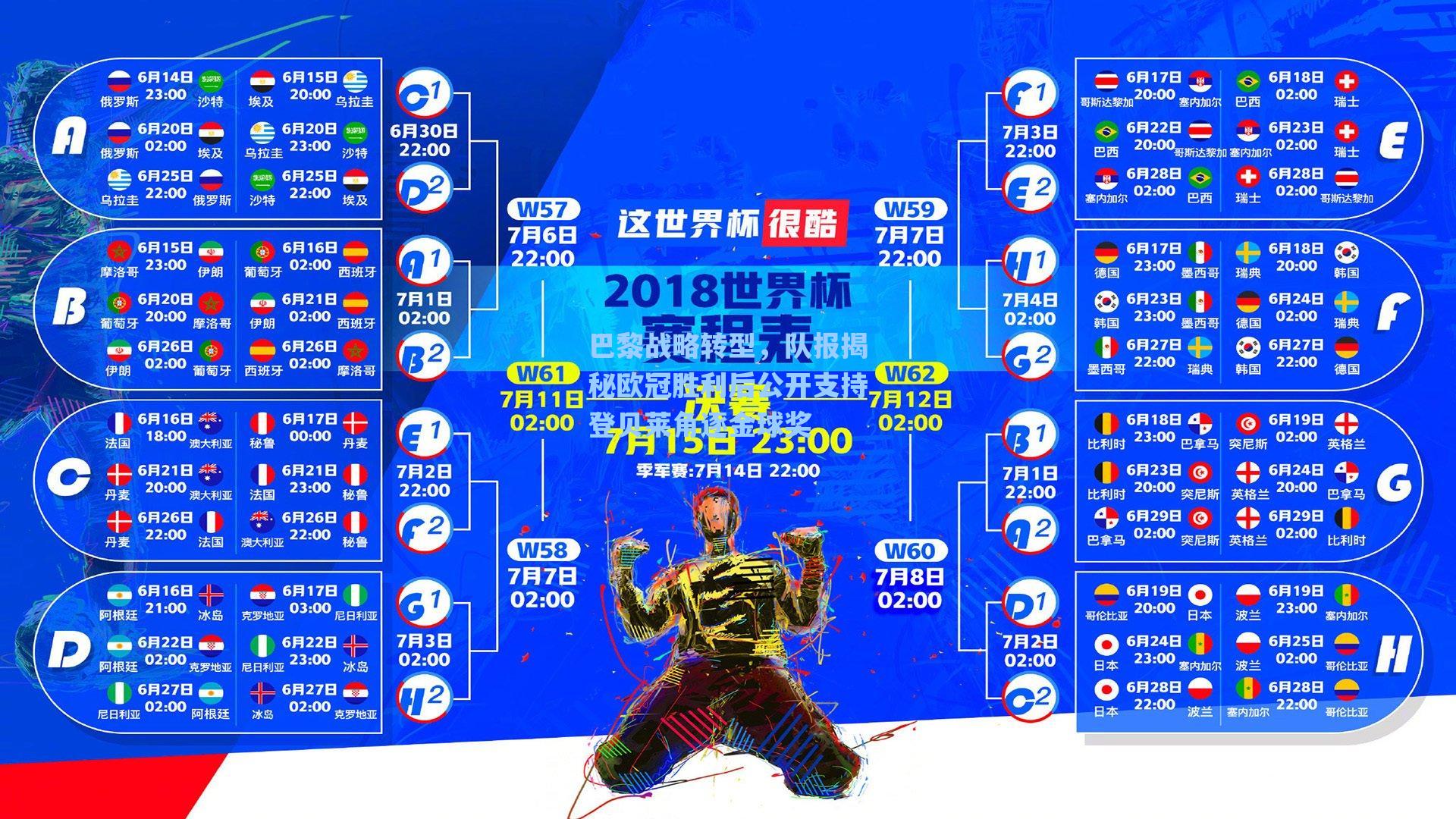巴黎战略转型，队报揭秘欧冠胜利后公开支持登贝莱角逐金球奖